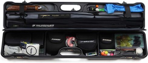 Sea Run RIFFLE Daily Compact Fly Fishing Rod & Reel Travel Case - قضيب بطول 10.5 قدم in Saudi Arabia