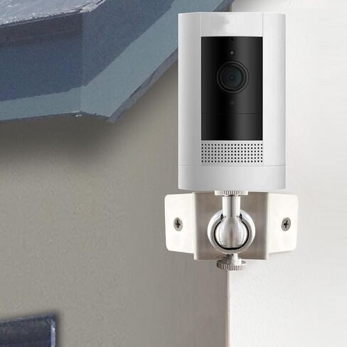 WiTi دعامة مضادة للصدأ للكاميرا الآمنة، حامل زاوية الجدار الخارجي مع وصلة كروية 1/4 لكاميرا مراقبة بطارية WiFi، سهلة التركيب لزاوية الجدار الخارجية زاوية رؤية أوسع in Kuwait