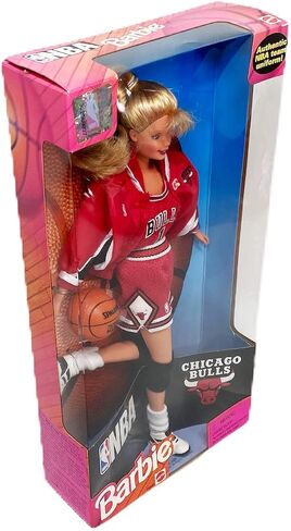 1998 NBA Chicago Bulls Barbie [Toy] in Saudi Arabia
