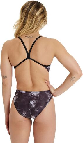ARENA Women's Standard Allover Challenge Back Solid One Piece Team Swimsuit in Saudi Arabia