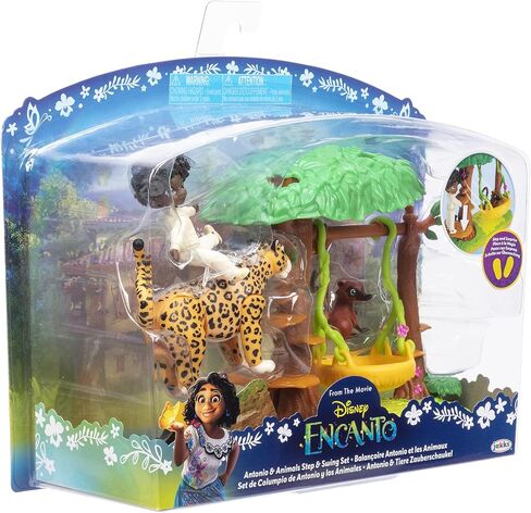 Disney Encanto Antonio's Animal Swing Playset with Jaguar Figure in Saudi Arabia