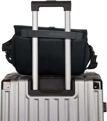 Sling Bag for Men, Waterproof Crossbody Bag with Magnetic Closure Design, Multi-compartment Large Capacity Fashion Shoulder Bag, Hiking Backpack Suitable for Daily Travel in Kuwait