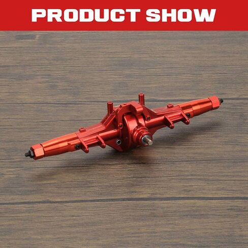 مبيت المحاور الخلفية من سبيكة معدنية مع تروس معدنية لـ Redcat Gen7 يقوم بترقية Redcat Everest 10 Redcat Gen7 ProSport Redcat Racing Rc Hobby Model Car (أحمر) in Kuwait