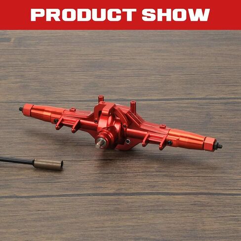 مبيت المحاور الخلفية من سبيكة معدنية مع تروس معدنية لـ Redcat Gen7 يقوم بترقية Redcat Everest 10 Redcat Gen7 ProSport Redcat Racing Rc Hobby Model Car (أحمر) in Kuwait