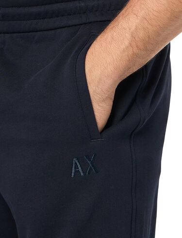 بنطال رياضي من الصوف بشريط سحب لأعلى للرجال من A｜X ARMANI EXCHANGE in Kuwait