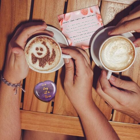 حجر الجمشت الكريستالي المعالج للقلق والقلق في يوم واحد في كل مرة، هدية مهدئة للإبهام وحجر الكريستال البنفسجي لنفسك أو عائلتك أو صديقك in Kuwait