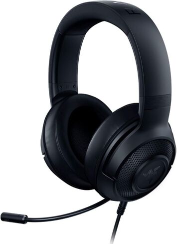 سماعة الألعاب Razer Kraken X Lite السلكية 7.1، صوت محيطي 7.1، تصميم خفيف الوزن، سماعات رأس سلكية للألعاب مع ميكروفون للكمبيوتر الشخصي، Mac، Xbox One، Xbox Series X|S، PS4، PS5 - أسود (متجدد) in Saudi Arabia
