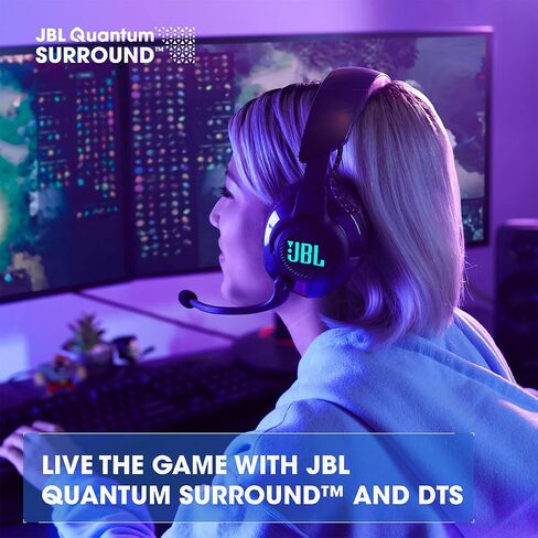 سماعة الألعاب اللاسلكية JBL JBLQUANTUM610BLKAM-Z - مُجددة معتمدة in Saudi Arabia