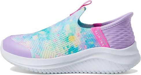 Skechers Girls Ultra Flex 3.0 Sneaker, Lavender/Multi, 12 Little Kid in Saudi Arabia