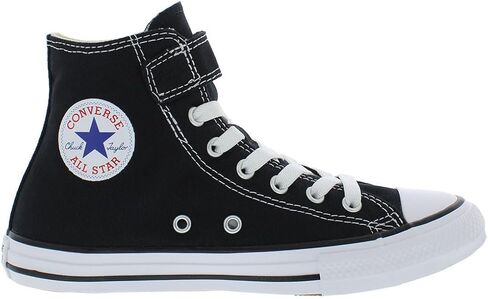 حذاء Converse Chuck Taylor All Star 1V Hi GS للفتيات مقاس 3، اللون: أسود/طبيعي/أبيض in Saudi Arabia