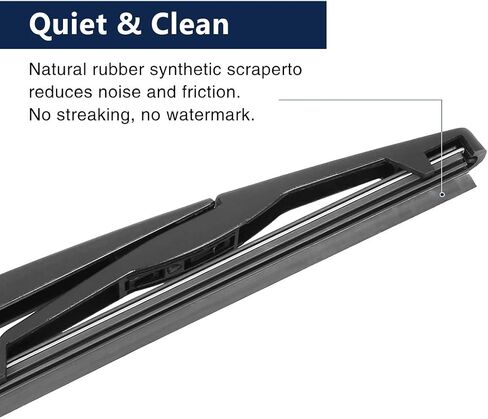 X AUTOHAUX 365mm 14" Car Rear Windshield Wiper Blade Arm Set for Volvo XC60 11-17 in Saudi Arabia