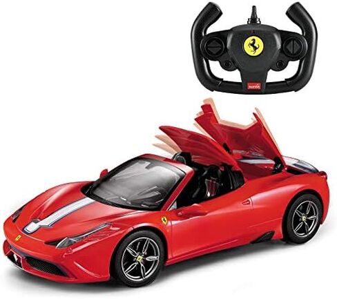 1/14 Scale Ferrari 458 Speciale A Radio Remote Control Model Car R/C RTR Auto Open & Close Roof Convertible Push Button for unisex-children in Saudi Arabia
