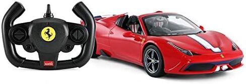 1/14 Scale Ferrari 458 Speciale A Radio Remote Control Model Car R/C RTR Auto Open & Close Roof Convertible Push Button for unisex-children in Saudi Arabia