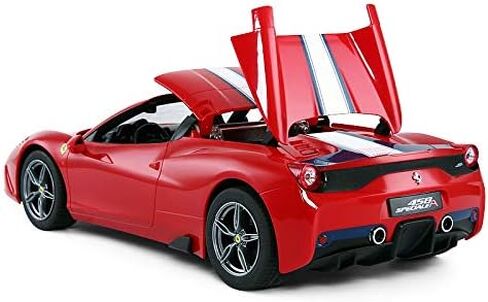 1/14 Scale Ferrari 458 Speciale A Radio Remote Control Model Car R/C RTR Auto Open & Close Roof Convertible Push Button for unisex-children in Saudi Arabia