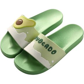 Avocado Slippers Sandals Women With High Rebound Sole Non Slip Outdoor Indoor Footwear For Beach Travel Shower Flip Flops