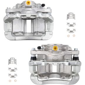 MAYASAF 18B4712 18B4713 Left & Right Rear Brake Caliper Both Side Disc Caliper for Chevy 1998-05 Blazer/1998-04 S10, for GMC 1998-05 Jimmy/1998-04 Sonoma, for Isuzu 1998-00 Hombre