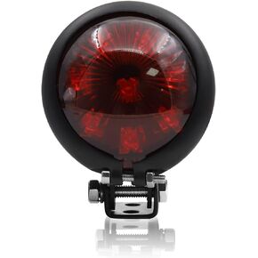 Motorcycle Tail Light, Universal LED Brake Stop Light Running Light Compatible for Motorcycle Dirt Bike ATV UTV, Red 12V 1Pcs