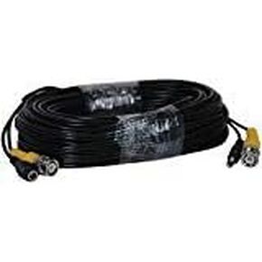 Lorex MCBL-BNCW 60ft BNC Security Video/Power Cable, Compatible with All Lorex MPX/Analog Security Cameras up to 2K (4MP) Resolution