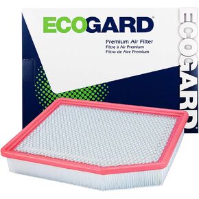 ECOGARD XA11705 Premium Engine Air Filter Fits Chevrolet Silverado 1500 5.3L 2019-2022, Silverado 1500 4.3L 2019-2022, Silverado 1500 6.2L 2019-2022, Silverado 1500 2.7L 2019-2022, Tahoe 5.3L 2021