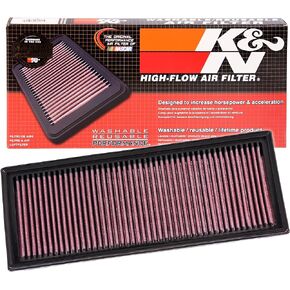 K&N Engine Air Filter: Reusable, Clean Every 75,000 Miles, Washable, Replacement Car Air Filter: Compatible with 2003-2019 Volswagen/Audi/Seat/Skoda (Beetle, Caddy, Passat, Jetta, Tiguan, Q3), 33-2865