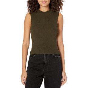 HUDSON Women's Mock Neck Sweater Tank