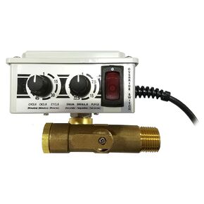 PneumaticsPlus 5702S Air Tank Electronic Timer Drain with Y-Strainer 1/4" NPT, 115V