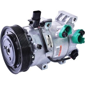 Mando 10A1445 AC Compressor with Clutch Original Equipment (Pre-filled Oil)