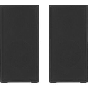 TELLUR Basic 2.0 Speakers, 6W, USB/Jack, Wooden Case, Volume Control, Black in Kuwait