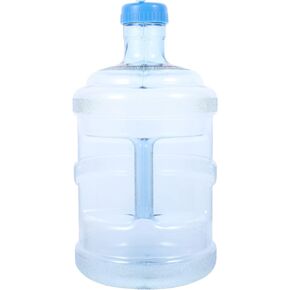 BESPORTBLE Water Jug 1 Gallon Jug Mineral Water Bottle Reusable Gallon Jug Bucket with Handle Home Outdoor Storage Bucket