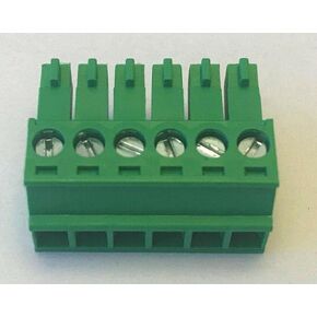 New for 5Pcs 6 Pin - 3.5mm Pluggable Quick Connector - Terminal Block - Phoenix Plug, 300V 8A in Kuwait