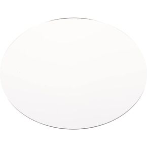 Sewroro Wall Mirror Locker Mirror Acrylic Round Mirrors Non Glass Round Mirror Plate Self Adhesive Mirror Stickers for Home Wall Decor or Wedding Table Centerpiece 20cm Wall Mirror Locker Mirror