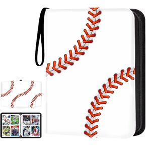 900 Pockets Basketball Card Binder, Trading Card Holder with Sleeves Card Collectors Album, Fit for Basketball Cards Football Cards Baseball Soccer Hockey Sport Trading Cards, MTG, TCG