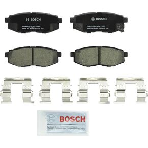 BOSCH BC1124 QuietCast Premium Ceramic Disc Brake Pad Set - Compatible With Select Scion FR-S; Subaru B9 Tribeca, BRZ, Forester, Legacy, Outback, Tribeca; Toyota 86; REAR