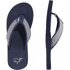 vineyard vines Unisex-Child Micro Whale Classic Foam Flip Flop