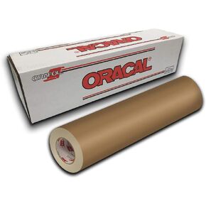Oracal 651 - 12 بوصة × 10 ياردة - بني فاتح 081