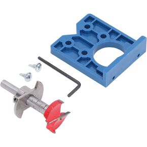 35mm Hinge Jig Drill Guide Door Window Furniture Concealed Drilling Tool Set Kit Round Shank Door Hinge jig Concealed Hinge jig Shelf pin jig Hinge jig