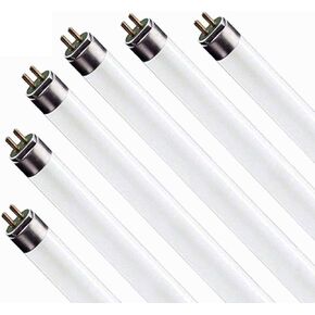 Circle (6 Pack F17T8/841 17W 24 Inch T8 Fluorescent Tube Light Bulb, 4100K Cool White, Medium Bi-Pin (G13) Base, 17 Watt T8 Light Bulbs