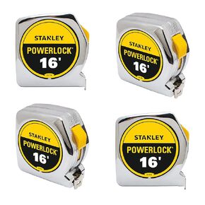 Stanley Tools 33-116 16ft. Powerlock Tape Rule (4-Pack)