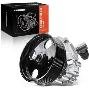 A-Premium Power Steering Pump, with Pulley, Compatible with Mercedes-Benz GL320 2007-2008, R320 2007-2008, ML320 2007-2008, V6 3.0L Diesel, Replace # 0044668301