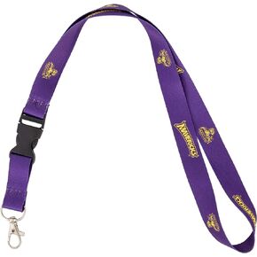 Desert Cactus Minnesota State University Lanyard Mankato MNSU Mavericks Car Keys ID Badge Holder Keychain Detachable Breakaway Snap Buckle (Purple)