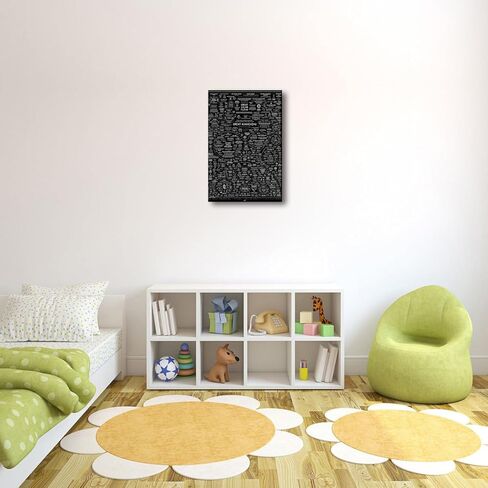 Generic The Great Awakening Map poster canvas print 24x36inch Unframed in Saudi Arabia