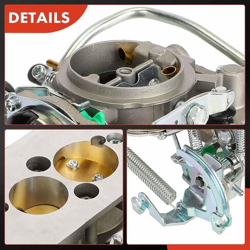 مكربن ​​A-Premium 2 برميل متوافق مع Toyota Corolla 1987 1988 1989 1990 1991 1.6L، استبدال #2110016540، خنق كهربائي in Saudi Arabia