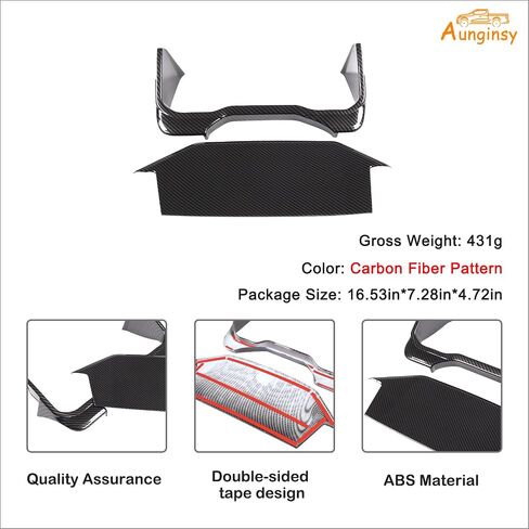 Dashboard Meter Frame Cover Trim Fit Toyot@a Tundra/Sequoia 2022 2023 2024 Car Center Console Dash Board Frame Dashboard Instrument Panel Protection Cover Decorative ABS Interior Accessories in Kuwait