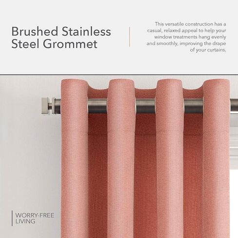 ستائر سنبريلا ماركس مرشحة للضوء | 50 بوصة عرض × 84 بوصة طول | أدوبي | ستائر مقاومة للبهتان مع حماية من الأشعة فوق البنفسجية | خيارات تعليق متعددة الاستخدامات لديكور المنزل | لوحة ستارة واحدة in Kuwait