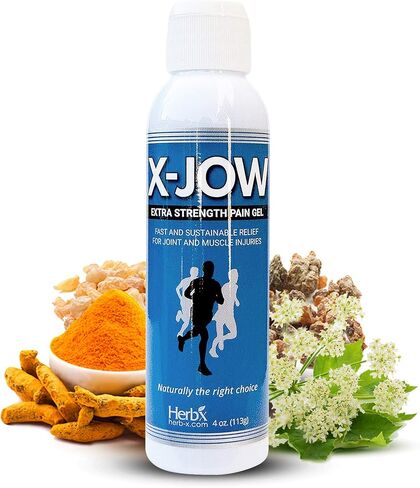 Extra Strength Pain Relief Gel 4 Oz - Muscle Pain Relief - Shoulder Pain Relief - Joint Pain Relief - Massage Gel - Herbal Pain Relief - Natural Pain Relief - Anti Inflammatory Gel X JOW in Saudi Arabia