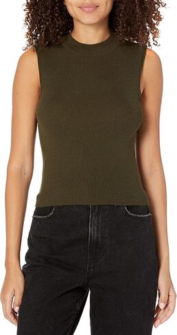 HUDSON Women's Mock Neck Sweater Tank in Saudi Arabia