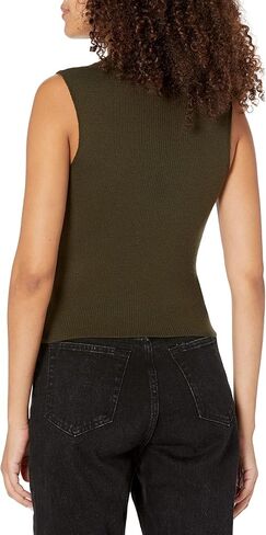 HUDSON Women's Mock Neck Sweater Tank in Saudi Arabia