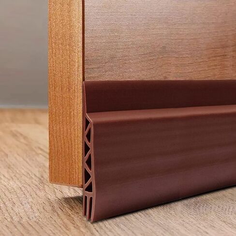 سدادة مسودة الباب، سدادة ذاتية اللصق أسفل الباب لأسفل الباب، حاجز الباب للفئران والحشرات، سدادة الضوضاء، حشو فجوة الباب، عازل للصوت، تجريد الطقس 47 بوصة، أبيض in Kuwait