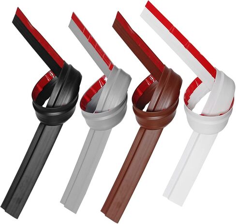 سدادة مسودة الباب، سدادة ذاتية اللصق أسفل الباب لأسفل الباب، حاجز الباب للفئران والحشرات، سدادة الضوضاء، حشو فجوة الباب، عازل للصوت، تجريد الطقس 47 بوصة، أبيض in Kuwait