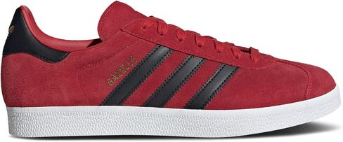 adidas Men's Manchester United X Gazelle Sneaker, Red Black, Size 11 in Saudi Arabia